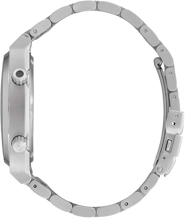 Reloj Nixon Brigada Negro 40mm A117-2474 Negro SS Pulsera Foto 2 de 4