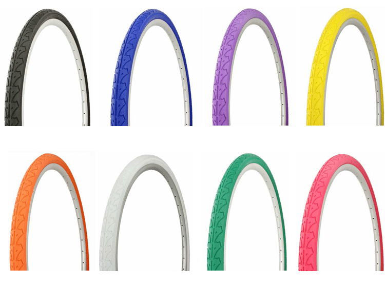 NEW DURO 700 x 38C City Fixie Track SLICK Tread Bike Bicycle Tire ALL COLORS