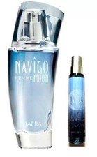 JAFRA Nav go Moon Femme EauDeToilette 2.5 floz w/FREE Navigo FEMME Discontinued