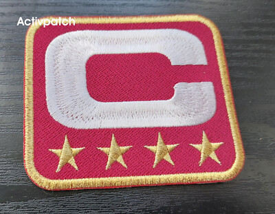 Washington Football Team Captain C  logo patch NFL Football Superbowl Emblem