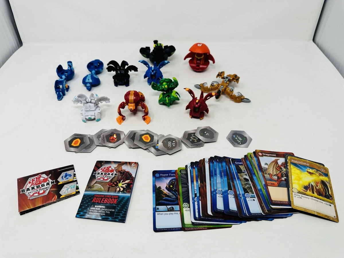 Bakugan Battle Planet Battle Brawlers Starter Set + Extra Bakugan & Extra  Cards