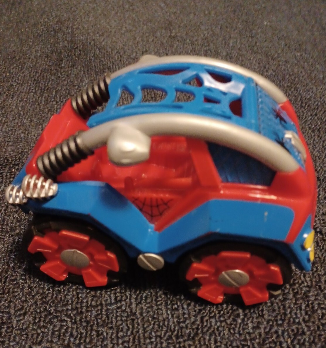 Spider-Man 🕷 Pull-Back Car/Stunt Toy Vehicle 5.5" Hasbro 2011 Marvel 🕷 🕷 🕷 