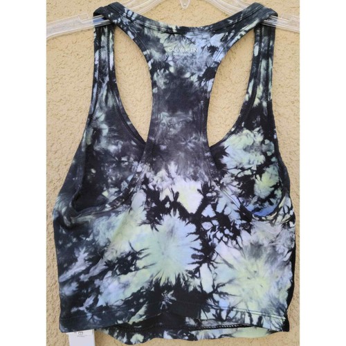 Calvin Klein Cropped Tie-Dyed Stretch Women Small Racerback Top MSRP $50 NWT - Picture 7 of 10