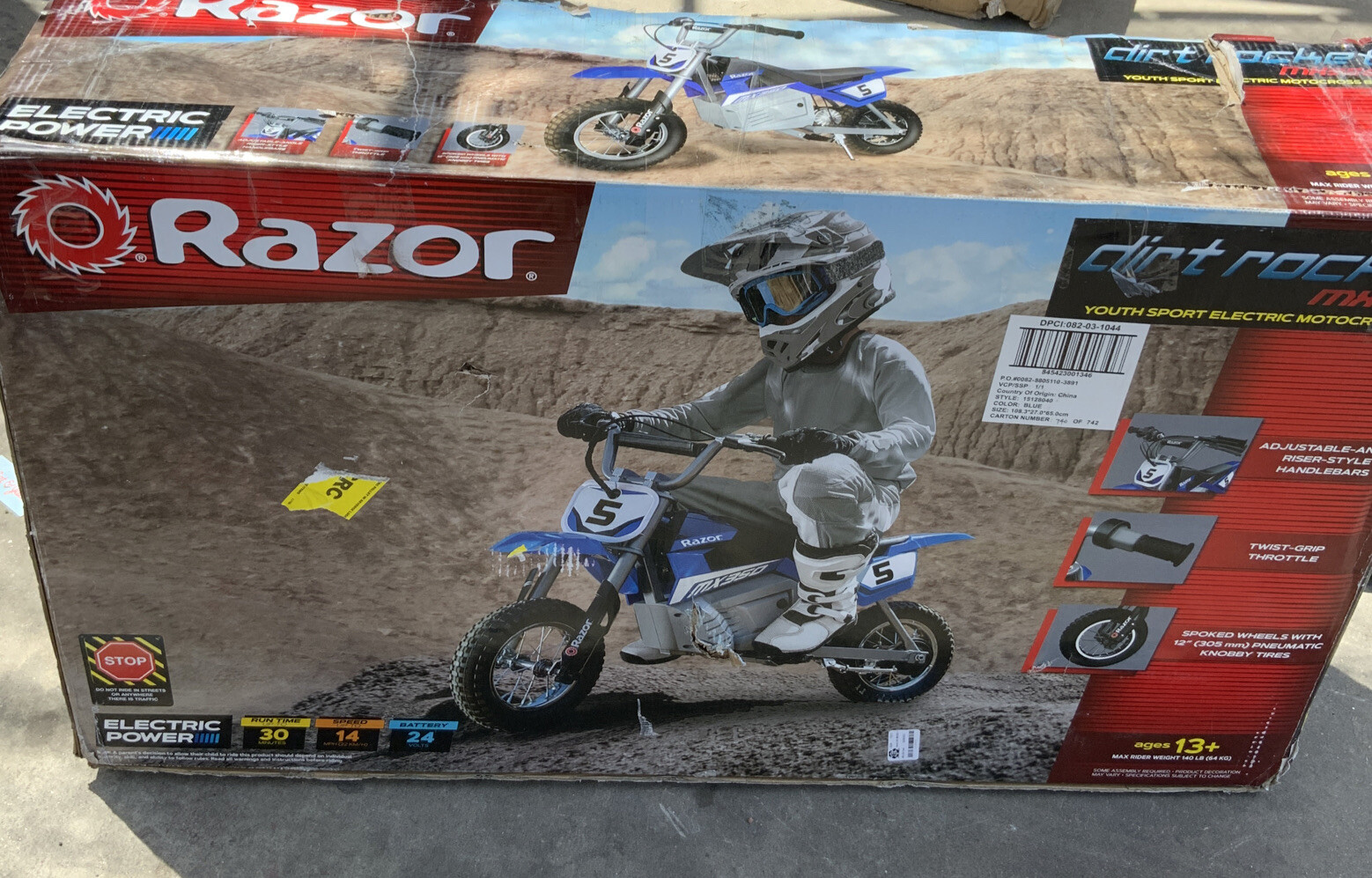 Razor MX350 Dirt Rocket Electric Dirt 