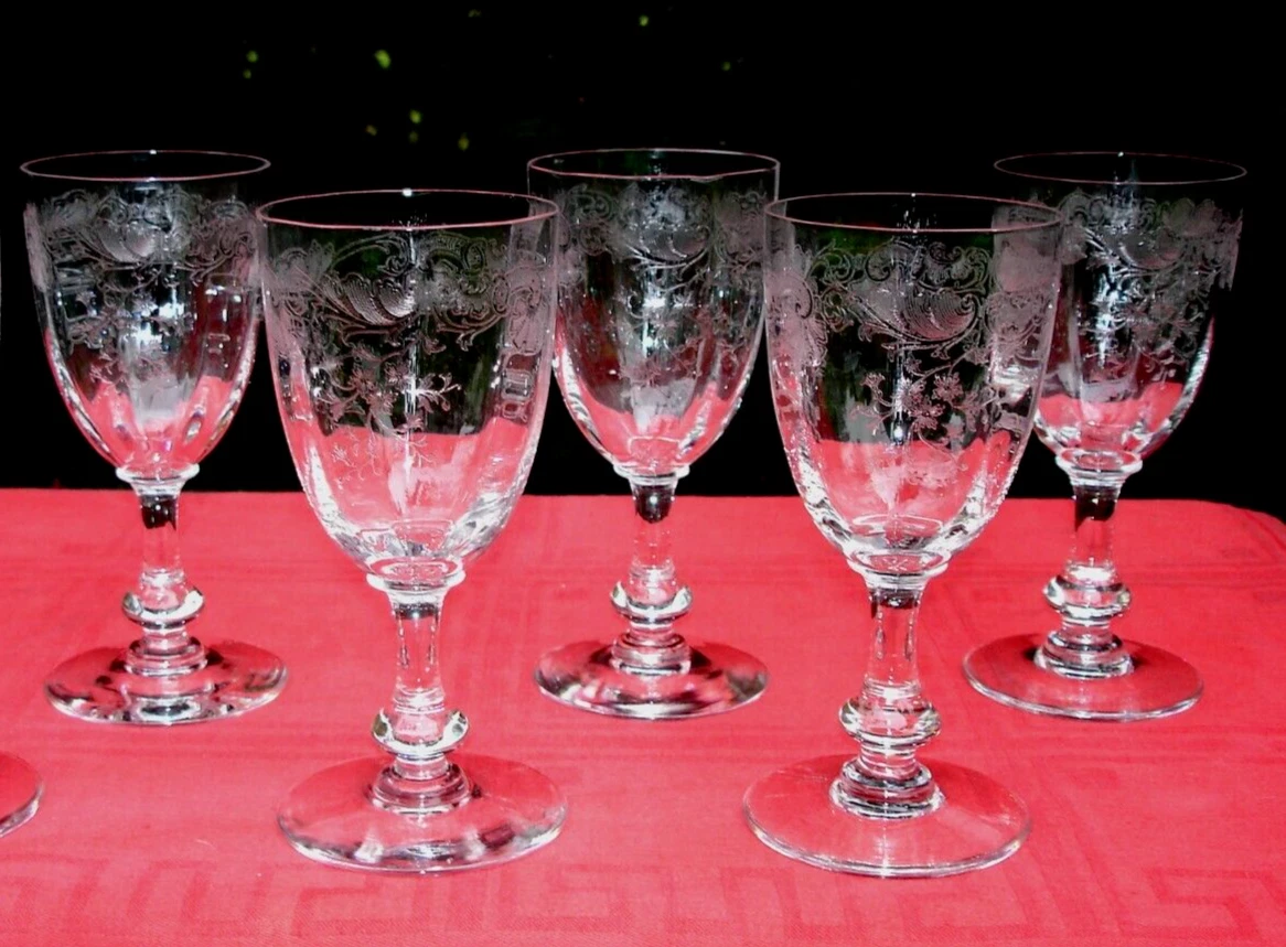 Lot De 8 Verres Anciens Hussard Napoléon - Collection Guerre Napoléonienne (Années 60/70)