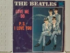 The Beatles "Love Me Do/P.S. I Love You" 45 On Tollie Records.
