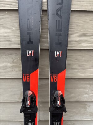 Head V-shape V6 Lyt High-End Demo ski w/ PR11 GW Bindings - GREAT
