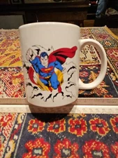 Vintage DC Comics Superman Coffee Mug Icup