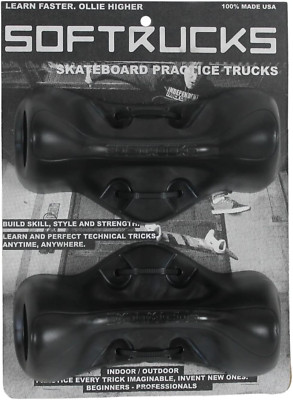Skateboard Practice Trucks   for Indoor or Outdoor Use - Build Skill, Strength, 