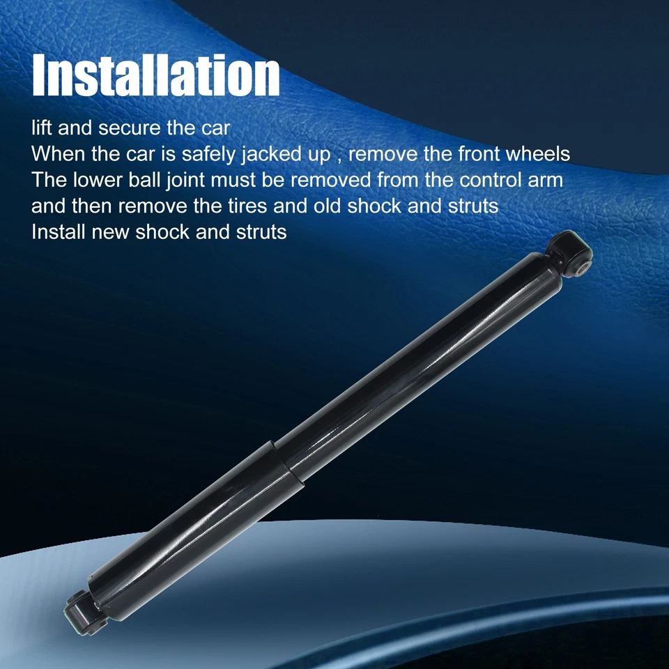 Amortiguadores delanteros traseros 4 piezas puntales para Dodge Dakota 1997-2004 1999-2004 Dodge Durango Foto 3 de 4