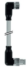 CAPTRON TKW-42-2-A2-34/UL/TKW-40 M8 Connector M to F 4 Pin Plug - 2 Meter