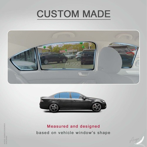 AUSGO Magnetic Window Sun Shade for Mercedes-Benz C-Class W204 Sedan 6PCS - Picture 3 of 6