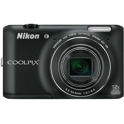 Nikon COOLPIX S6400 16.0MP Digital Camera - Black