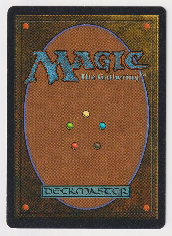 Gold Signed War Mammoth LP Unlimited Artist Jeff A. Menges 1993 WOTC MTG Magic! - Image 2 of 2