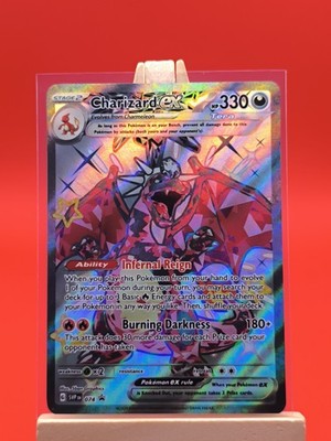 ポケットモンスター バイオレット+ Charizard ex SVP074 Paldean Fates Holo Rare Promo Pokemon Card