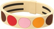 phiten Bracelet RAKUWA Bracelet S Silicone Dot Pattern 17cm