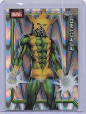 2026 Topps Chrome Marvel Comics #115 Electro RayWave Refractor