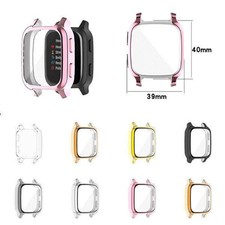 For Garmin Venu SQ Watch Protective Case All-inclusive Cover TUP Electroplating