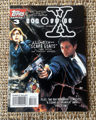 X-FILES DIGEST #3 FIRST PRINT TOPPS COMICS (1996) SCULLY MULDER