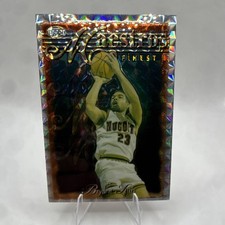 1996-97 Topps Finest Maestros Bryant Stith Refractor #119 Denver Nuggets
