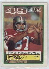 1983 Topps Dwight Clark #164 14gy