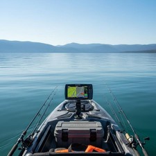 Support électronique de pêche pour kayak support de dispositif hydroacoustique robuste pour bateau