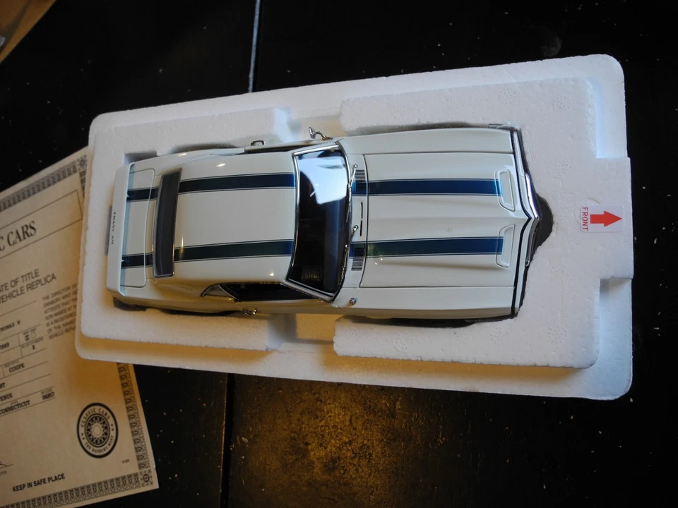 Extremadamente RARO Danbury 1:24 1969 Pontiac Trans AM, ¡Nuevo! Foto 2 de 4