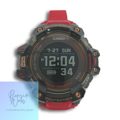 CASIO G-SHOCK GBD-1000-4A1JR G-SQUAD Smartwatch Red Used
