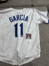Maikel Garcia Signed Autograph Custom Jersey - JSA Coa - Kansas City Royals