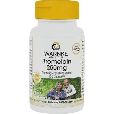 2x BROMELAIN 250 mg magensaftresistente Kapseln 100 ST