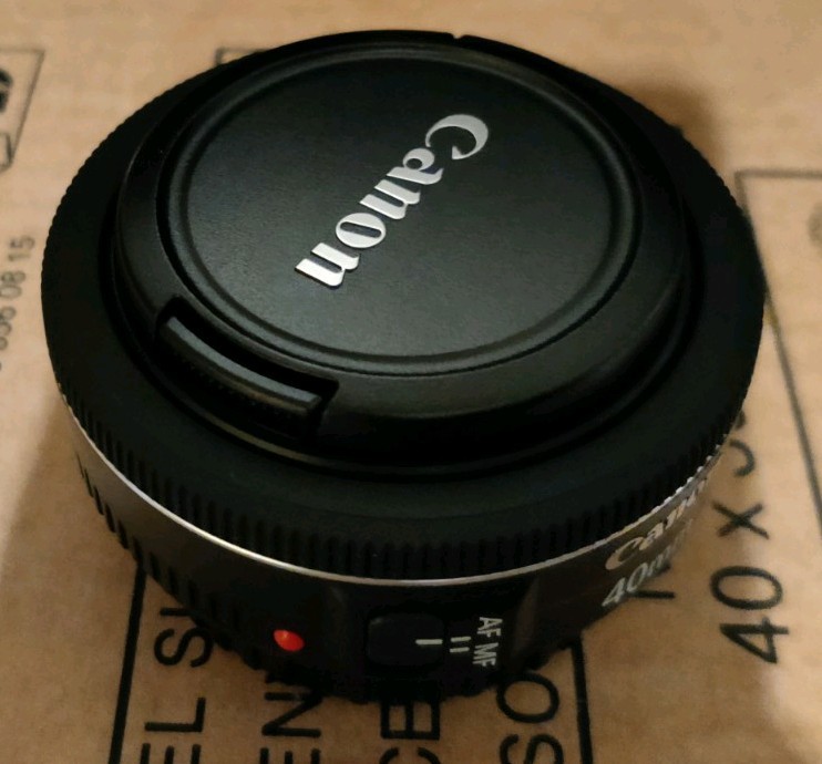Canon Lens EF Macro 40mm 0.3m/0.98ft 1:2.8 STM 52mm AF MF Pancake image 2