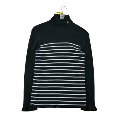 Lauren Ralph Lauren Pull Femme Taille XL Noir #QWE1239 - Photo 1/4