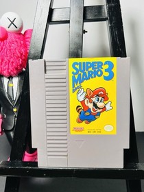 Super Mario Bros. 3 (Nintendo NES, 1990) Cartridge Only Tested Authentic Rare 🔥