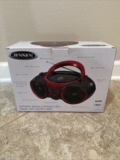 Jensen CD-490 Radio CD Player - Red Brand New In Box Never Used.