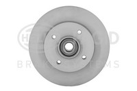 2X Hella Pagid Bremsscheibe PRO 8DD 355 123-291 FüR 307 C4 CitroËN 3E Peugeot 3A