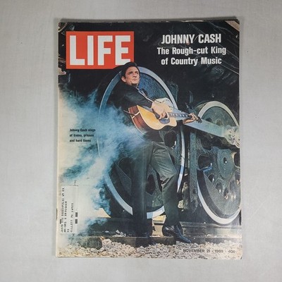 Vintage Life Magazine November 21 1969 Johnny Cash Claes Oldenburg Jesse Jackson