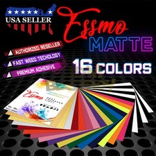 16 Color HTV Bundle 20pcs Matte Heat Transfer Vinyl 12"x10" Sheet T-Shirt Cricut