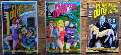 Plan 9 From Outer Space Thirty Years Later 1-3 Lot Eternity Comics