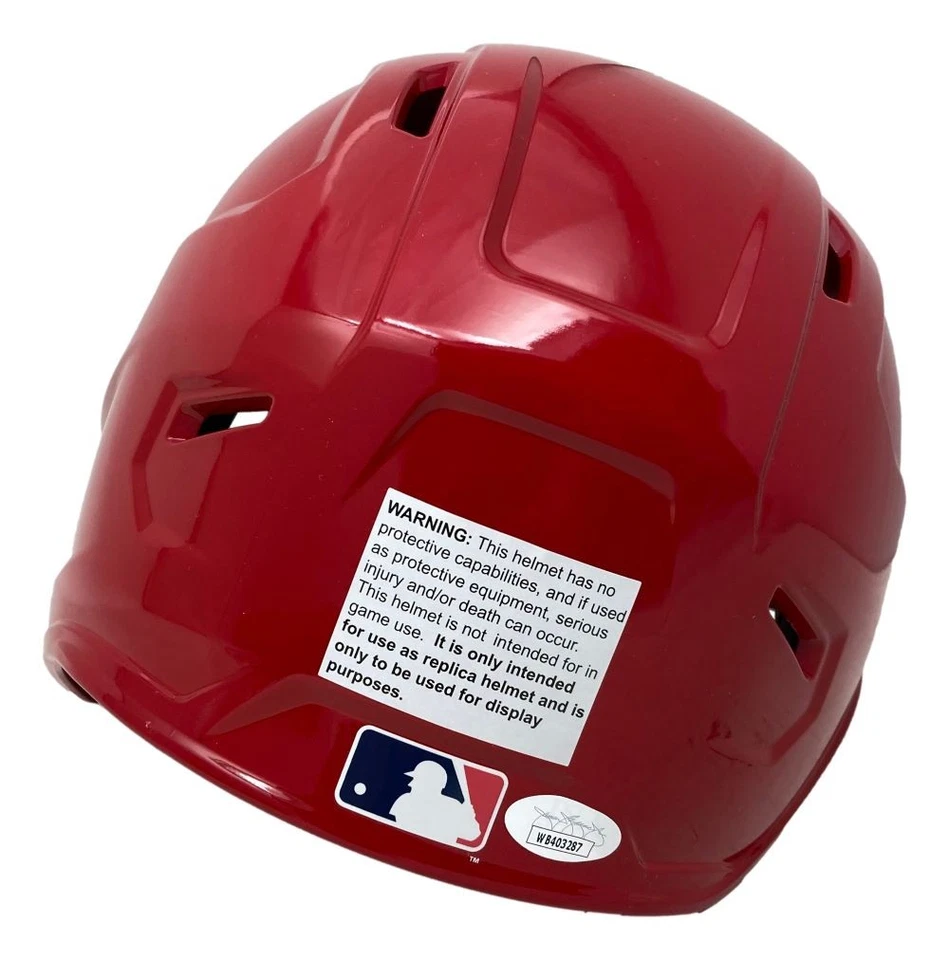 Brandon Marsh Signed Philadelphia Phillies FS Replica Batting Helmet JSA ITP - Image 2 of 3