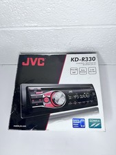 Open Box JVC KD-R330 CD Player/MP3 In Dash Receiver