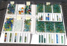 Vintage Estate Marble Collection 1001 Pieces counted 