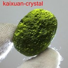35Ct Moldavite Genuine Raw Meteorite From Czech Republic PICcertificate