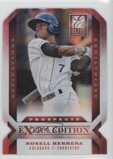 2013 Panini Elite Extra Edition Aspirations Die-Cut /200 Rosell Herrera #185 0b0