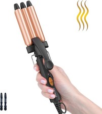 Mini Waver Curling Iron, 1/2 Inch, Hair Crimper for Women Beach Waves, Keratin