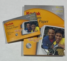 Kodak Premium Picture Paper High Gloss 8.5x11 60 Sheets w/ Bonus 4x6 20 Sheets