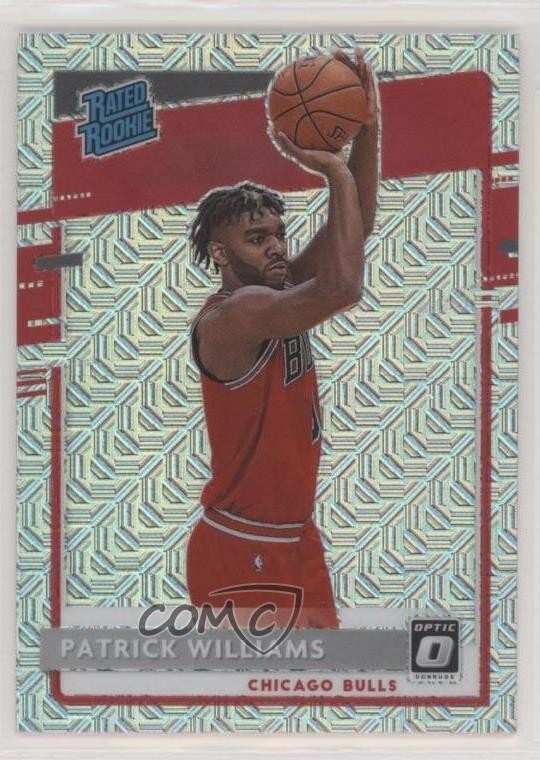 2020 Panini Donruss Optic Rated Rookie Choice Prizm Patrick Williams #154 0bn8
