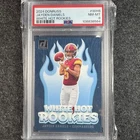 2024 Panini Donruss White Hot Rookies Jayden Daniels #WH8 RC PSA 8