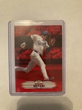 2025 Topps Stadium Club Shohei Ohtani #58 Red Foil SP 🔥 Dodgers