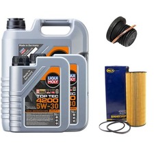 Motor&ouml;l Filter Set 4200 5W-30 7 Liter + Schraube f&uuml;r Audi A4 Q5 A4 2.7 3.0 TDI