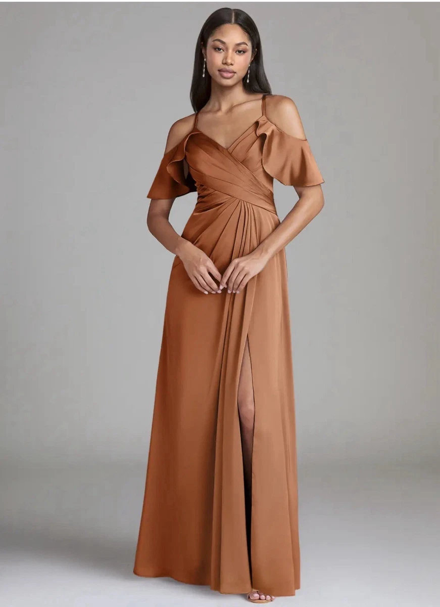 Bronze Bridesmaid Dress in Bridesmaids' & Formal Dresses for sale | eBay UK